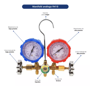 SISTEMA ANALIZADOR PARA R410 CUERPO BRONCE - Image 3