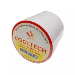 CINTA PLAST. BLANCA C/ADHESIVO X 20 MTS COOLTECH - Image 1