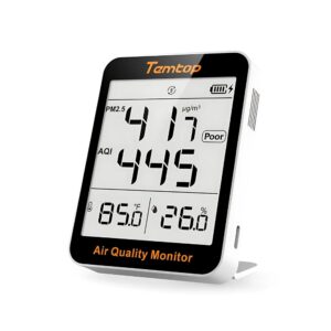 MONITOR CALIDAD DE AIRE TEMP/HUM/PM2.5 - Image 1