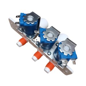 ELECTROVALVULA 3 VIAS C/3 BOBINAS DC 12V LG - Image 1