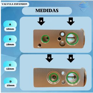 VALVULA BLOCK COMPRESOR RENOULT FLUENCE FIAT 1 M/N - Image 2