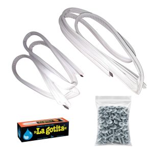 KIT BURLETE DOBLE BALON BLANCO